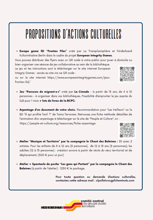 Actions culturelles